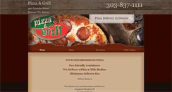 Desktop Screenshot of pizzadeliveryindenver.com